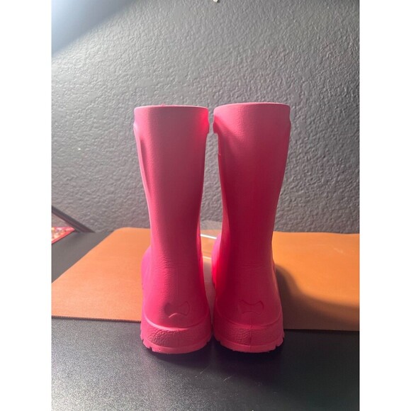 Birkenstock Derry EVA Girls Pink Rain Waterproof Boots – Size 2-2.5 - Picture 3 of 11